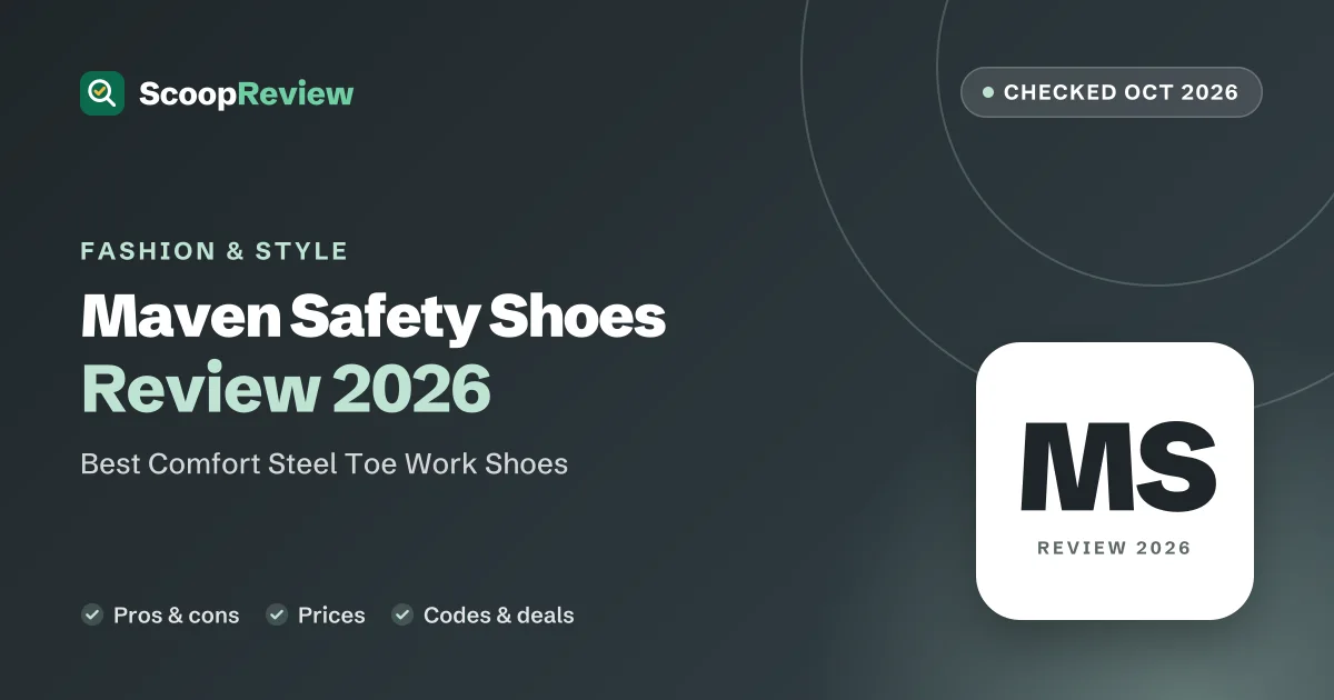 Maven Safety Shoes review 2026