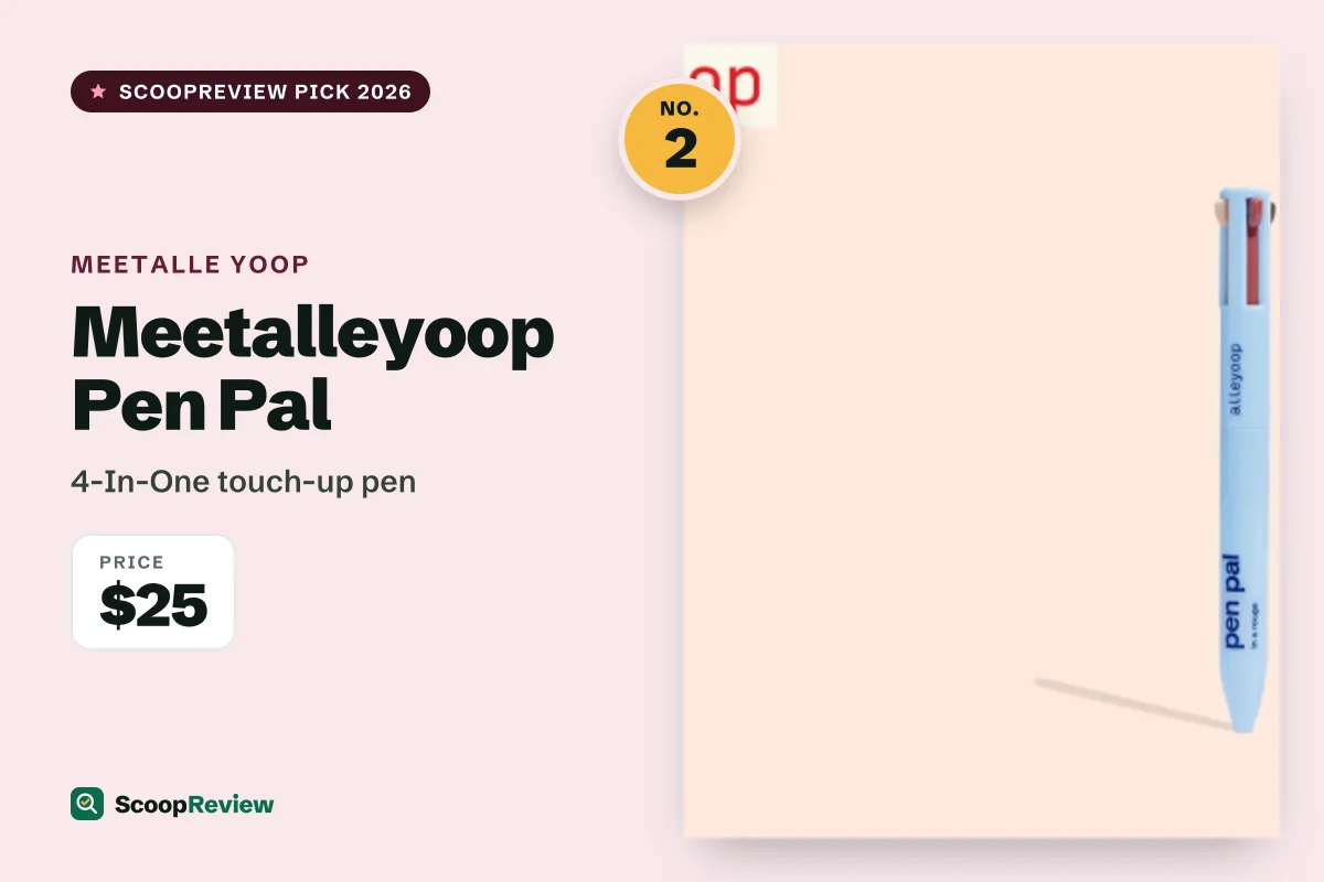 Meetalleyoop Pen Pal – 4-In-One touch-up pen