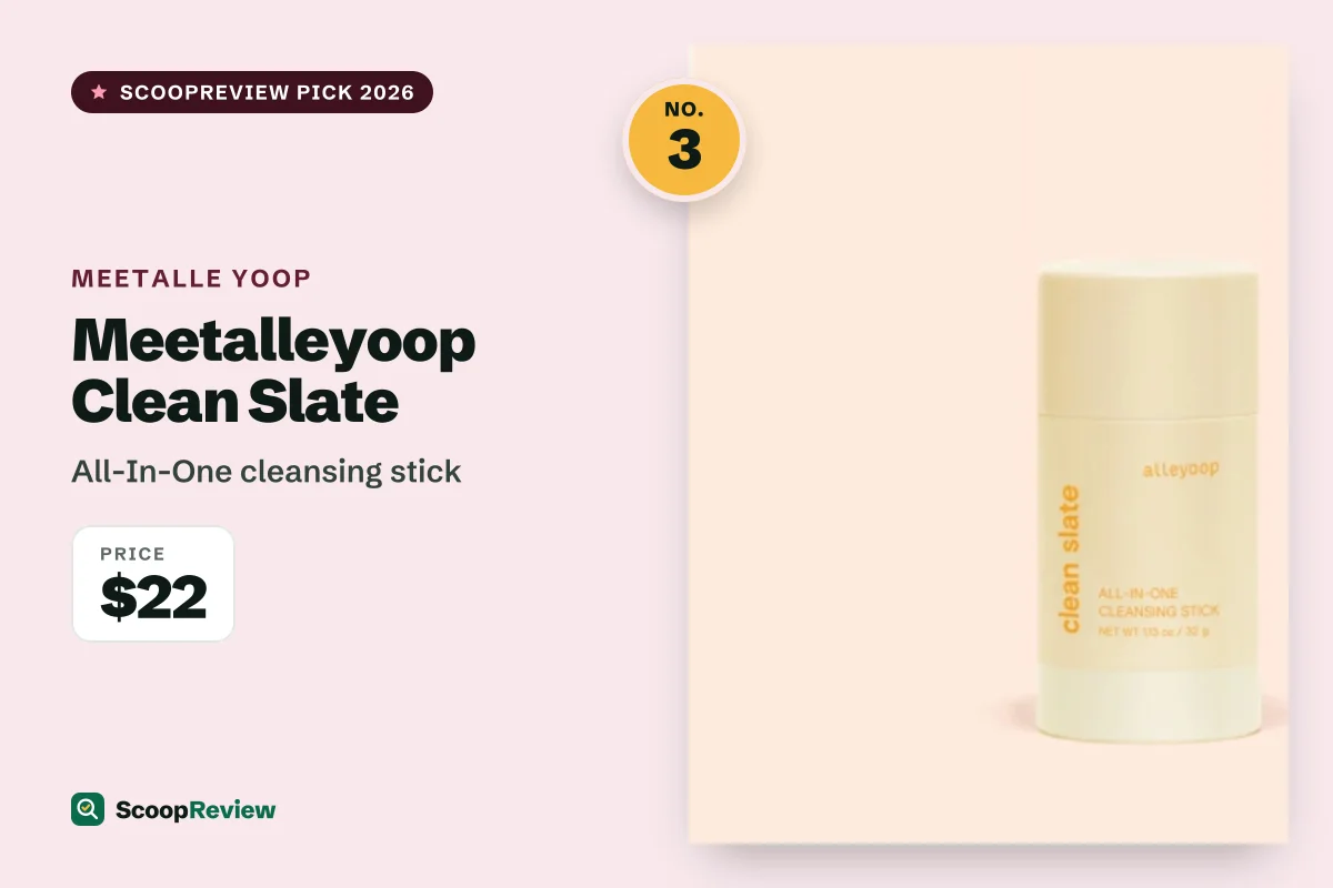 Meetalleyoop Clean Slate – All-In-One cleansing stick