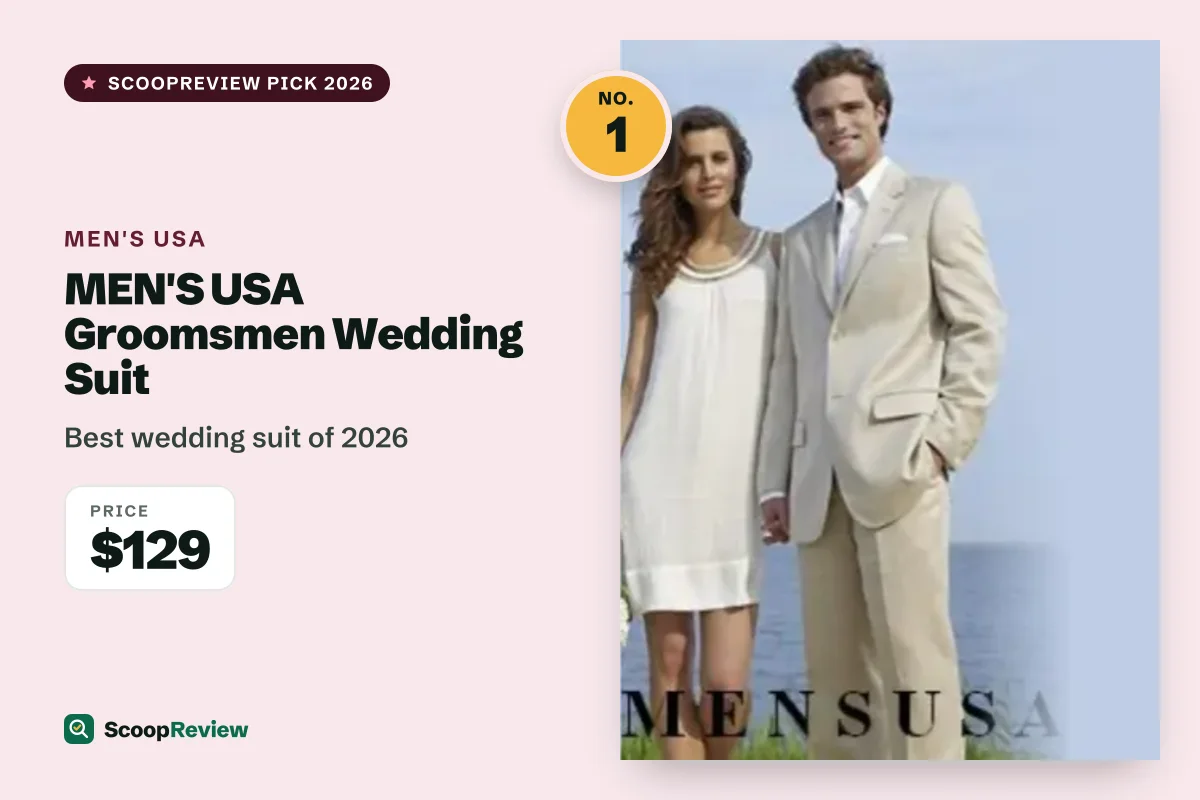 MEN'S USA Groomsmen Wedding Suit – Best wedding suit of 2026