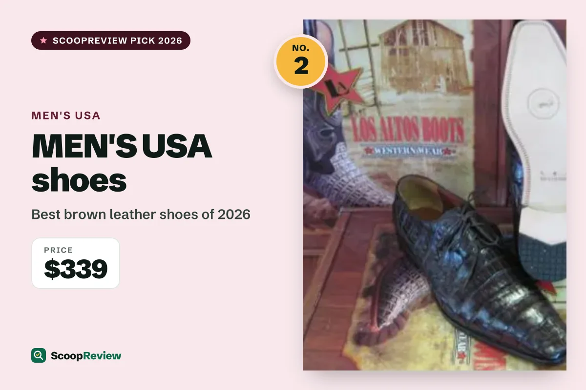 MEN'S USA shoes – Best brown leather shoes of 2026