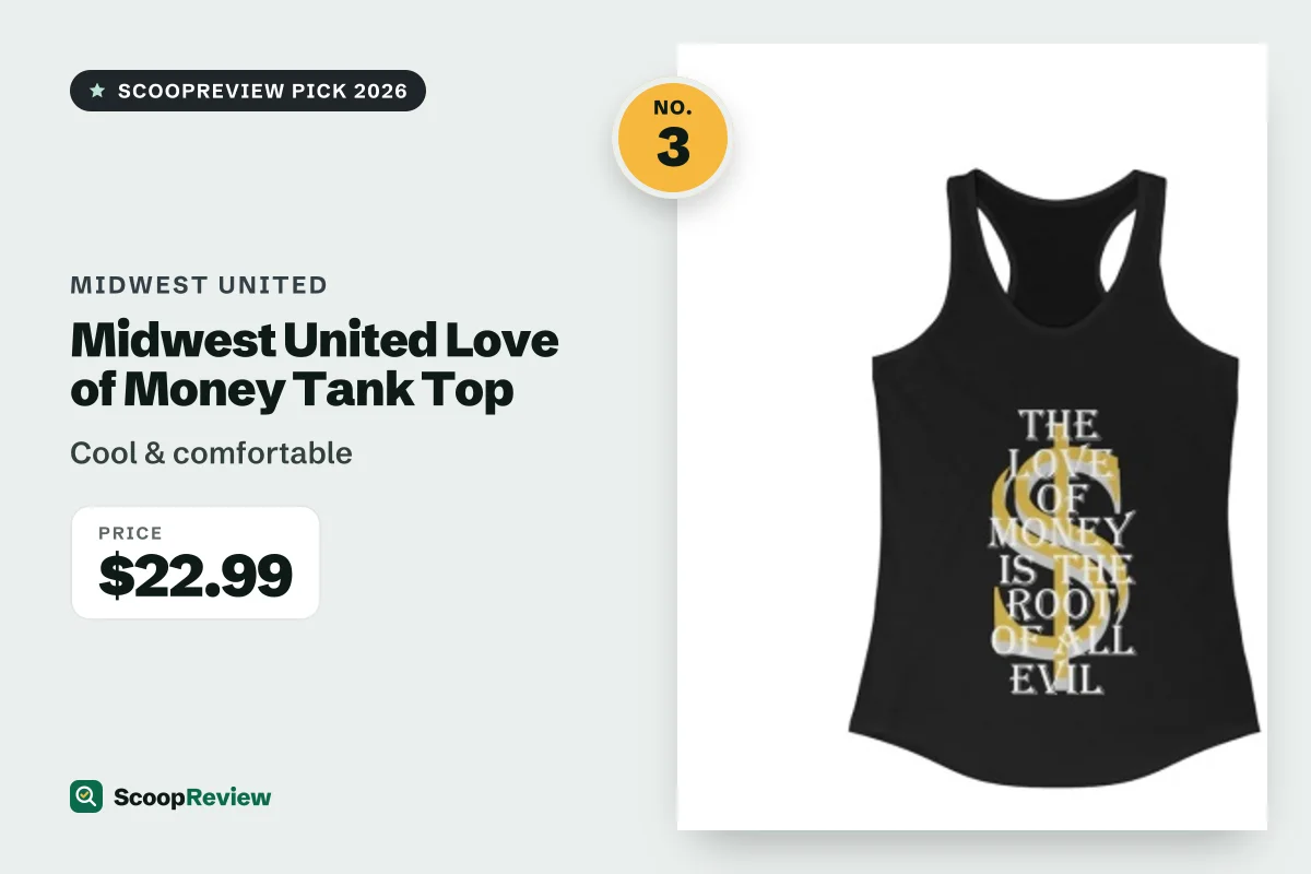 Midwest United Love of Money Tank Top – Cool & comfortable
