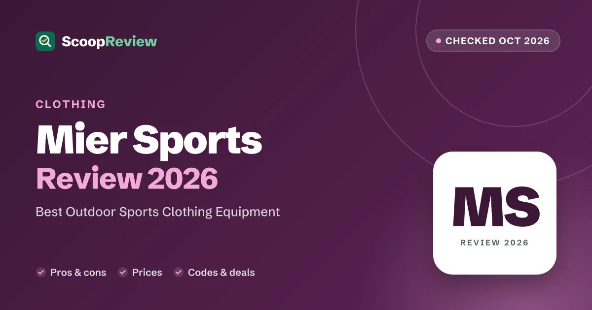 Mier Sports review 2026