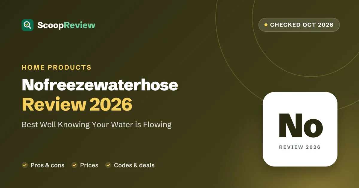 Nofreezewaterhose review 2026