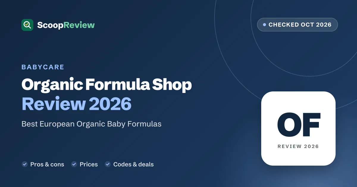 Organic Formula Shop review 2026