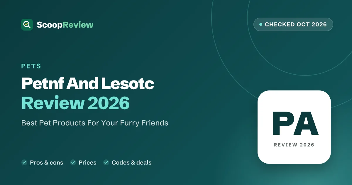 Petnf And Lesotc review 2026