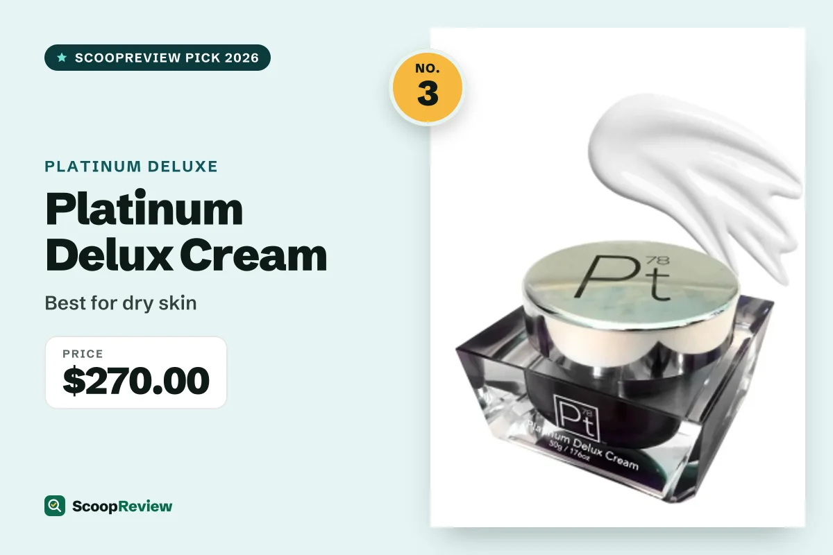 Platinum Delux Cream – Best for dry skin