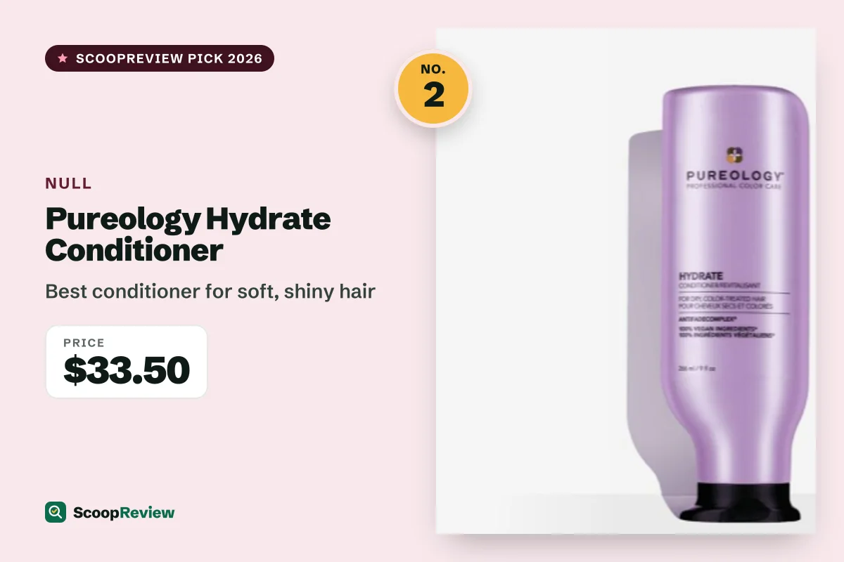 Pureology Hydrate Conditioner – Best conditioner for soft, shiny hair