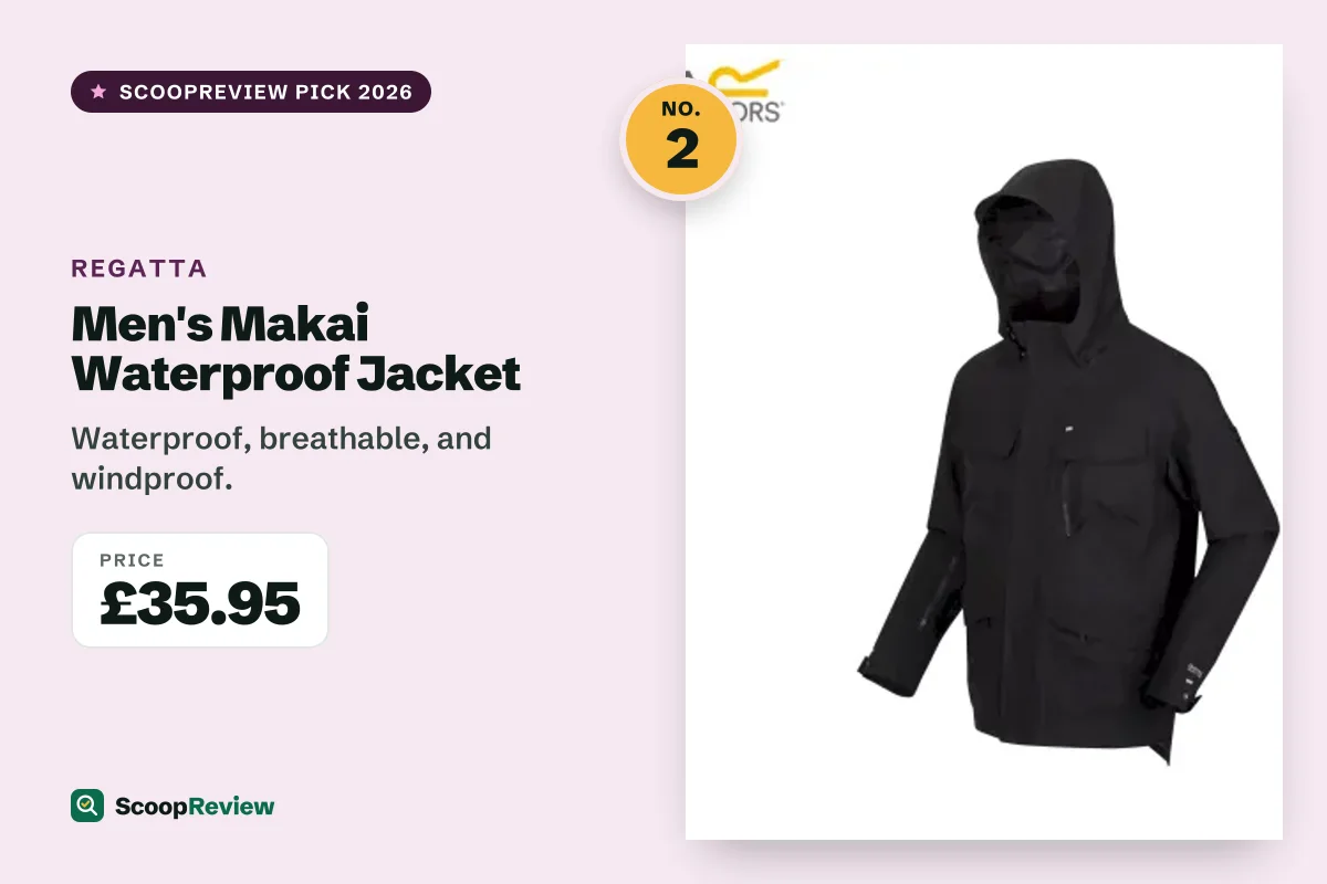 Men's Makai Waterproof Jacket – Waterproof, breathable, and windproof.