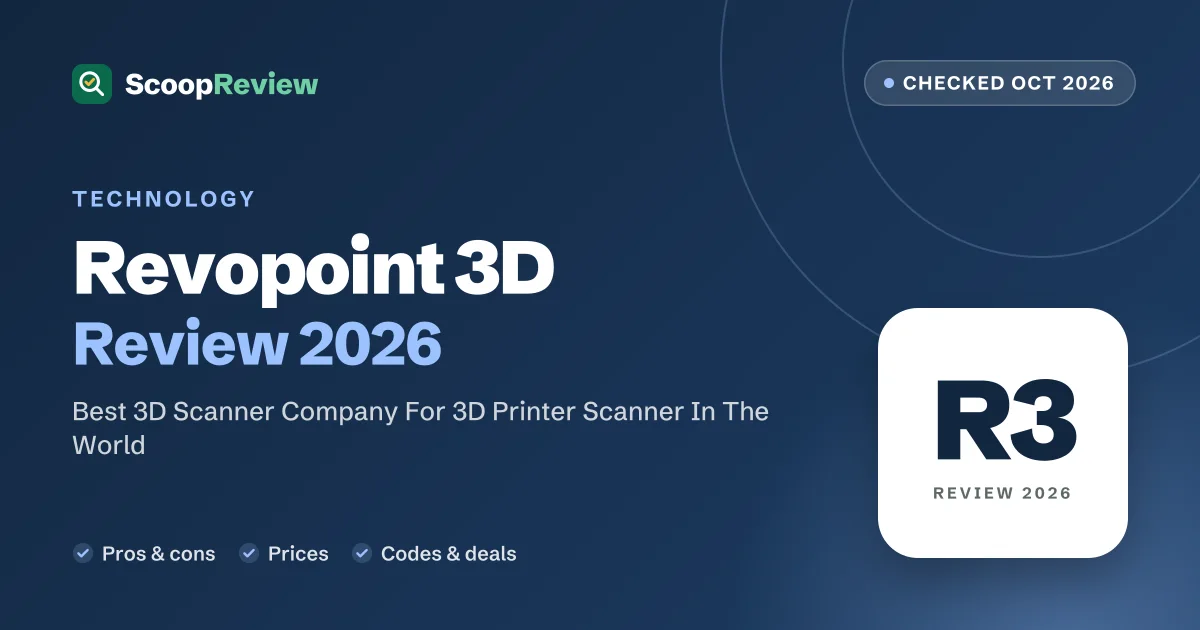 Revopoint 3D review 2026