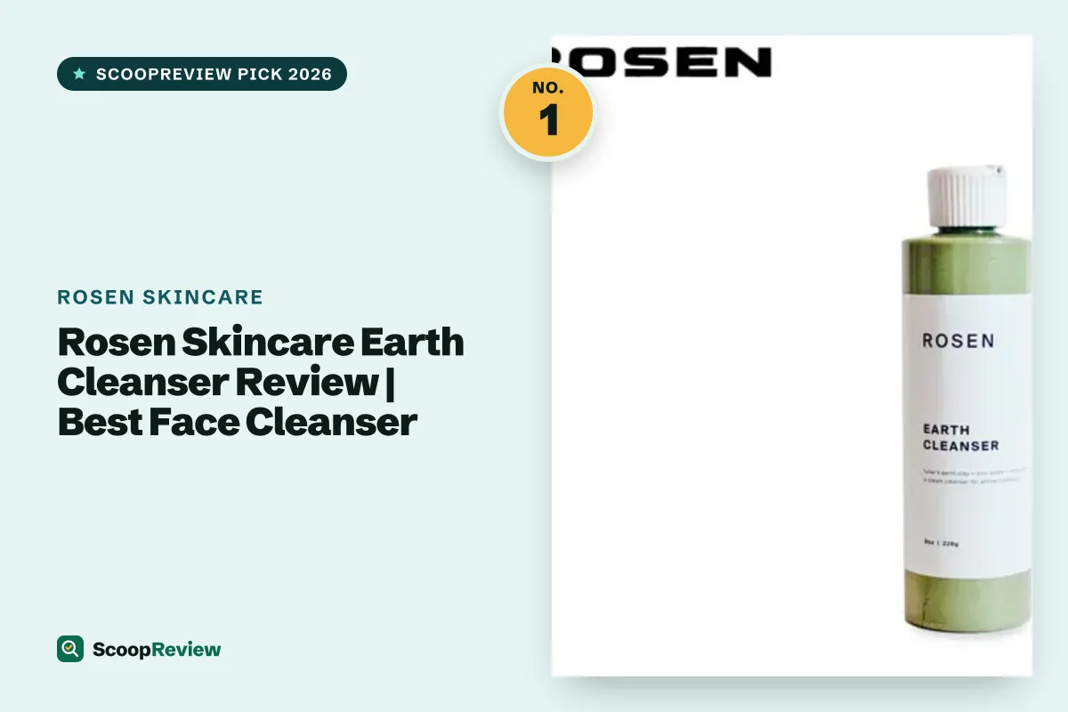 Rosen Skincare Earth Cleanser Review | Best Face Cleanser