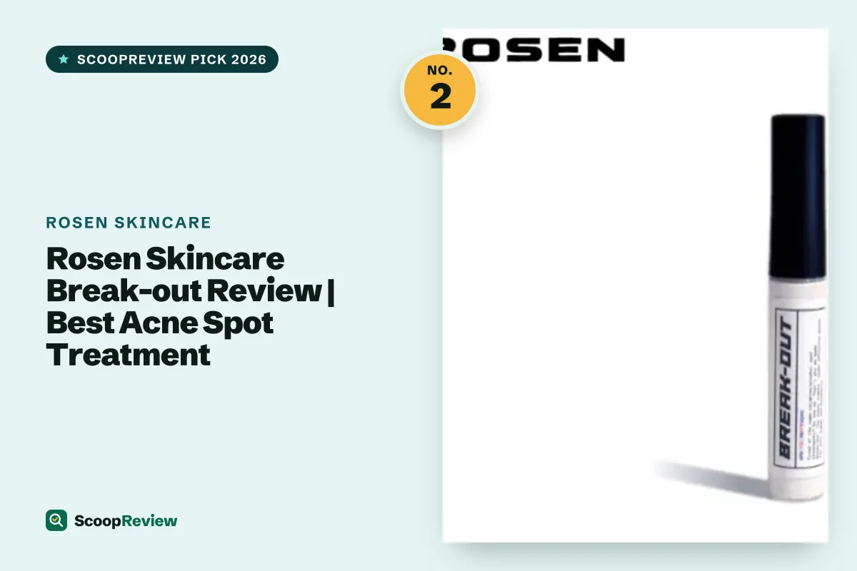 Rosen Skincare Break-out Review | Best Acne Spot Treatment