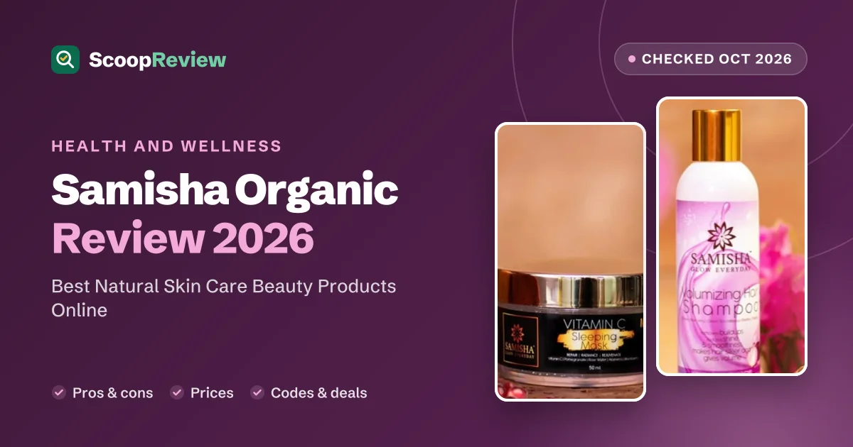 Samisha Organic review 2026