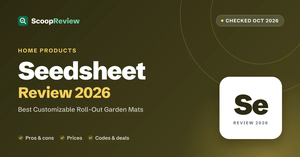 Seedsheet review 2026
