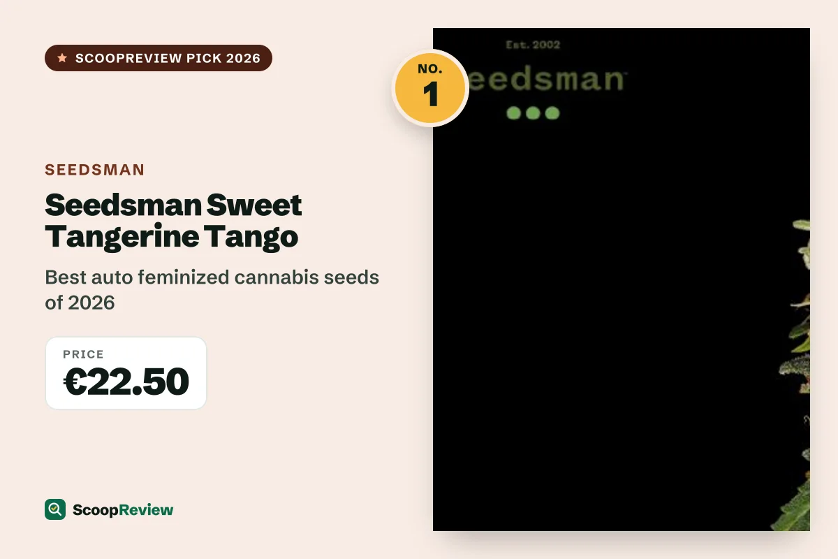 Seedsman Sweet Tangerine Tango – Best auto feminized cannabis seeds of 2026