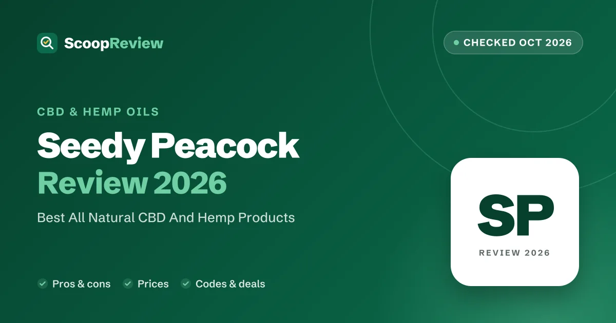 Seedy Peacock review 2026