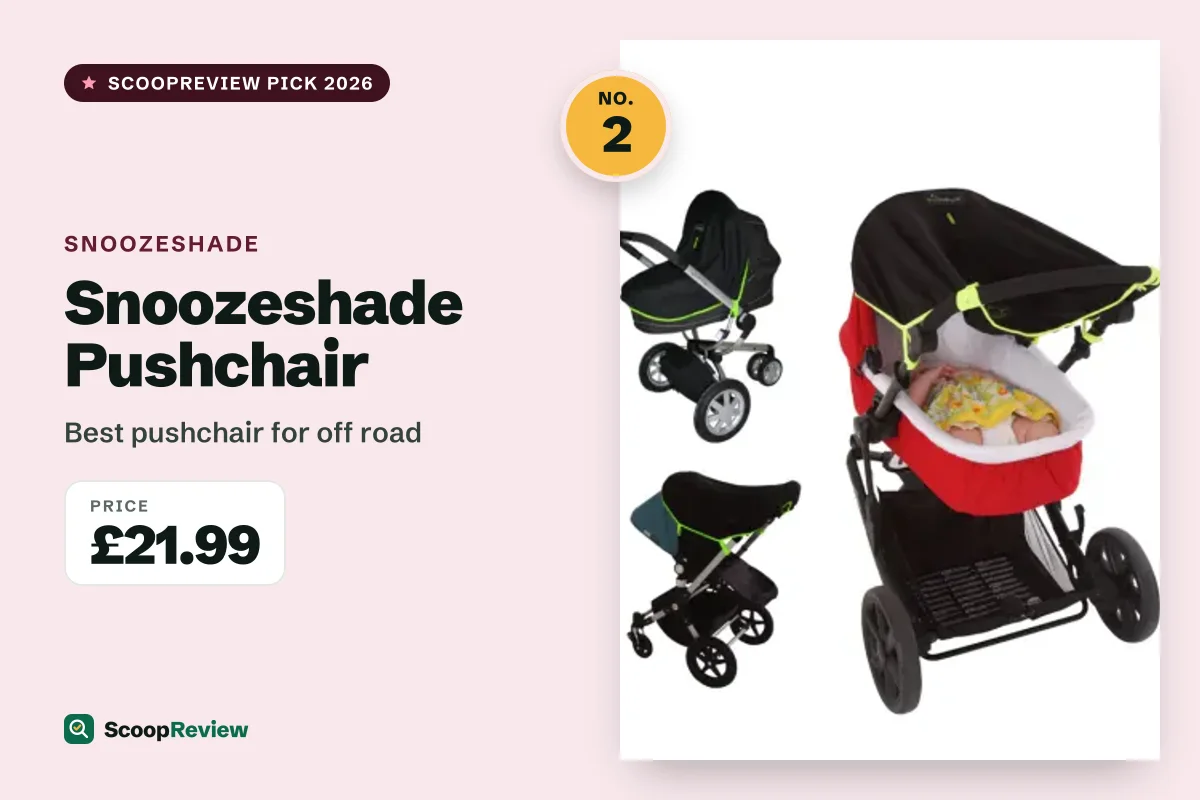 Snoozeshade Pushchair – Best pushchair for off road
