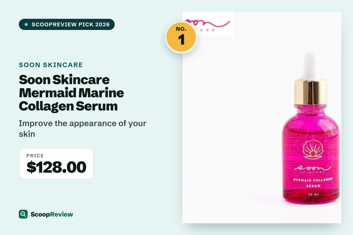 Soon Skincare Mermaid Marine Collagen Serum – Improve the appearance of your skin