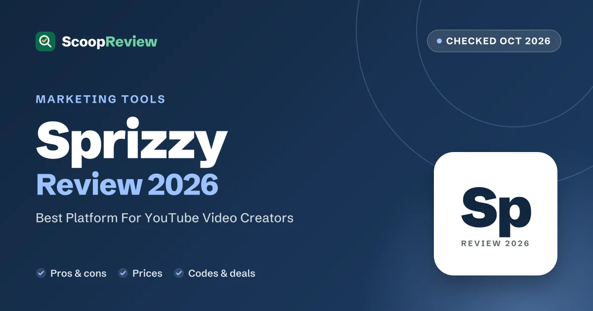 Sprizzy review 2026
