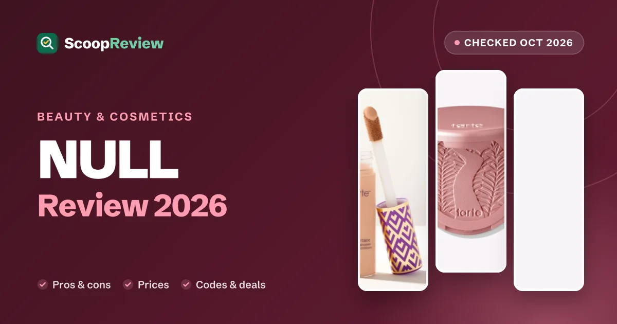 Tarte Cosmetics review 2026