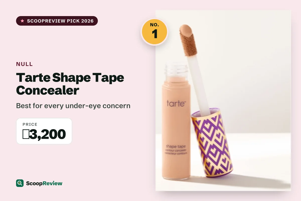 Tarte Shape Tape Concealer – Best for every under-eye concern