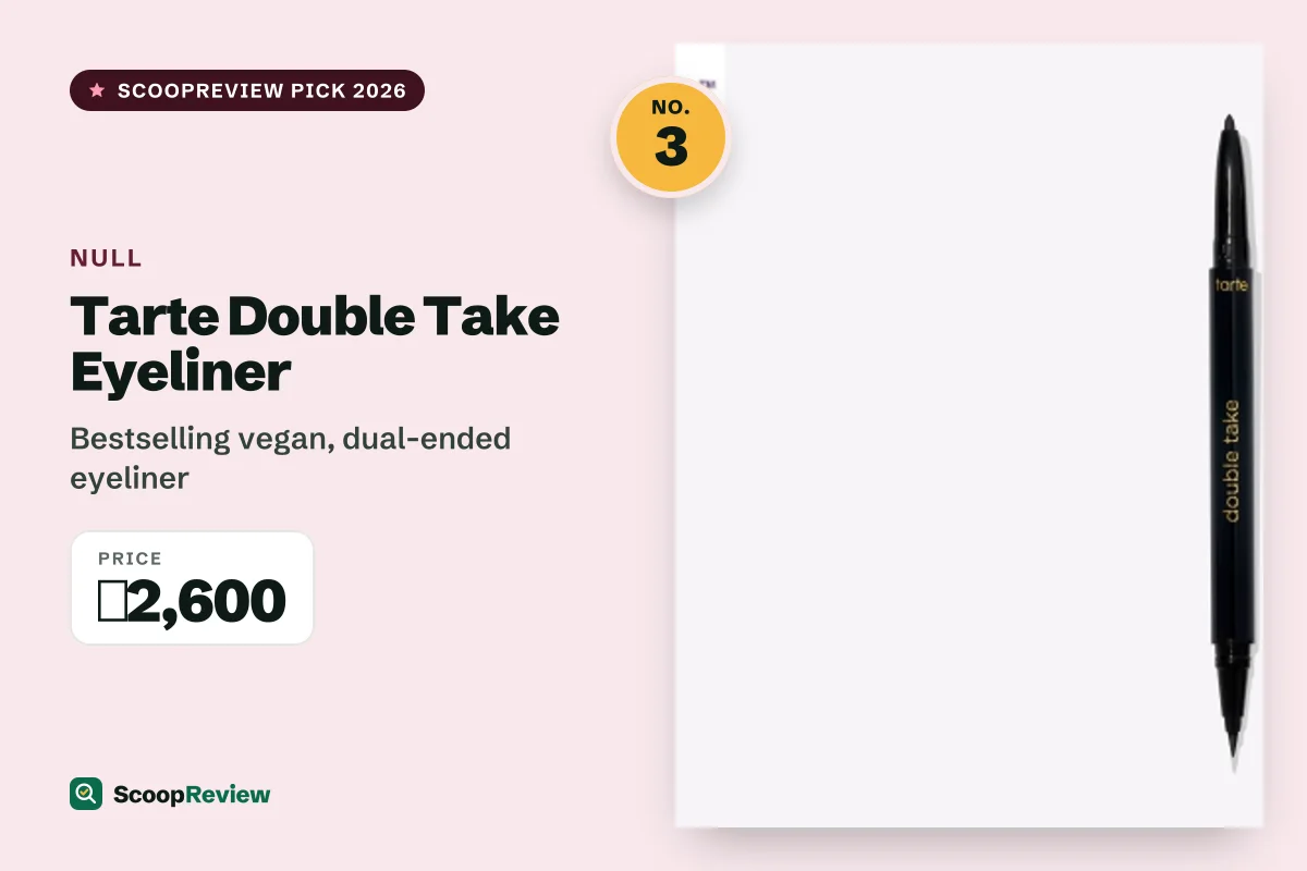 Tarte Double Take Eyeliner – Bestselling vegan, dual-ended eyeliner