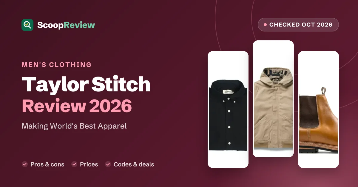 Taylor Stitch review 2026