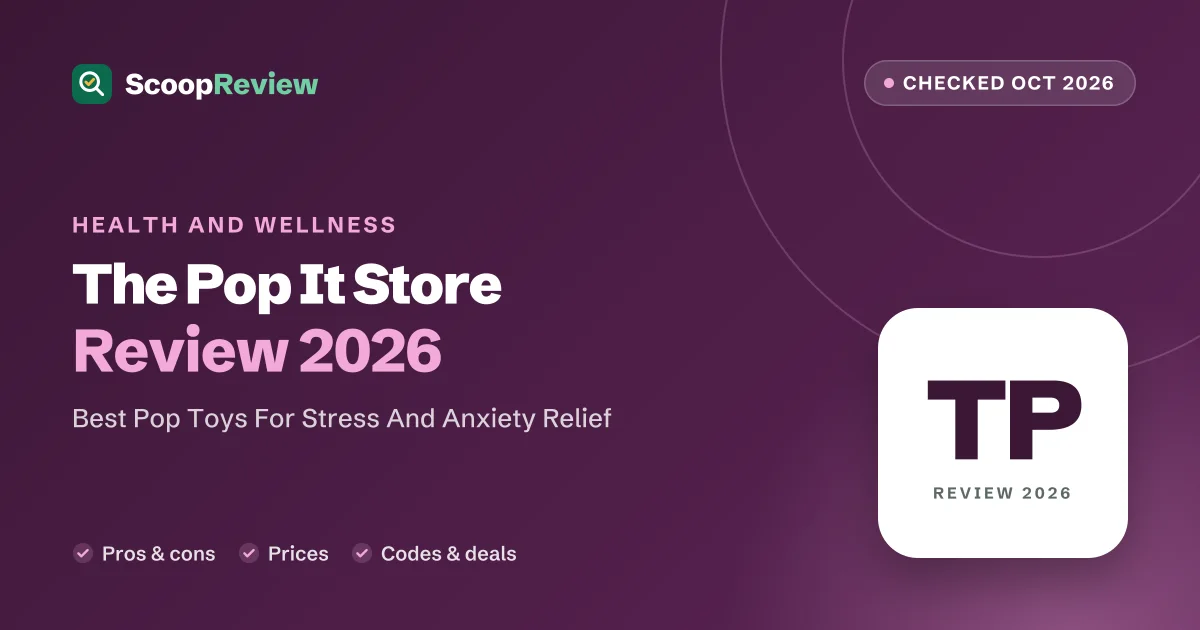 The Pop It Store review 2026