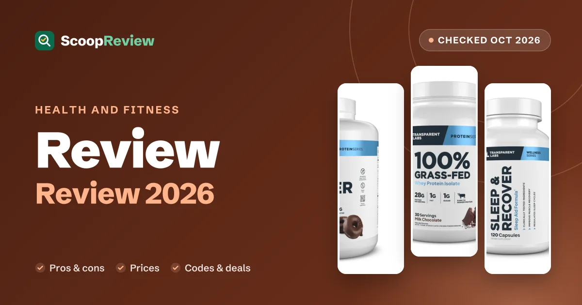 Transparent Labs review 2026