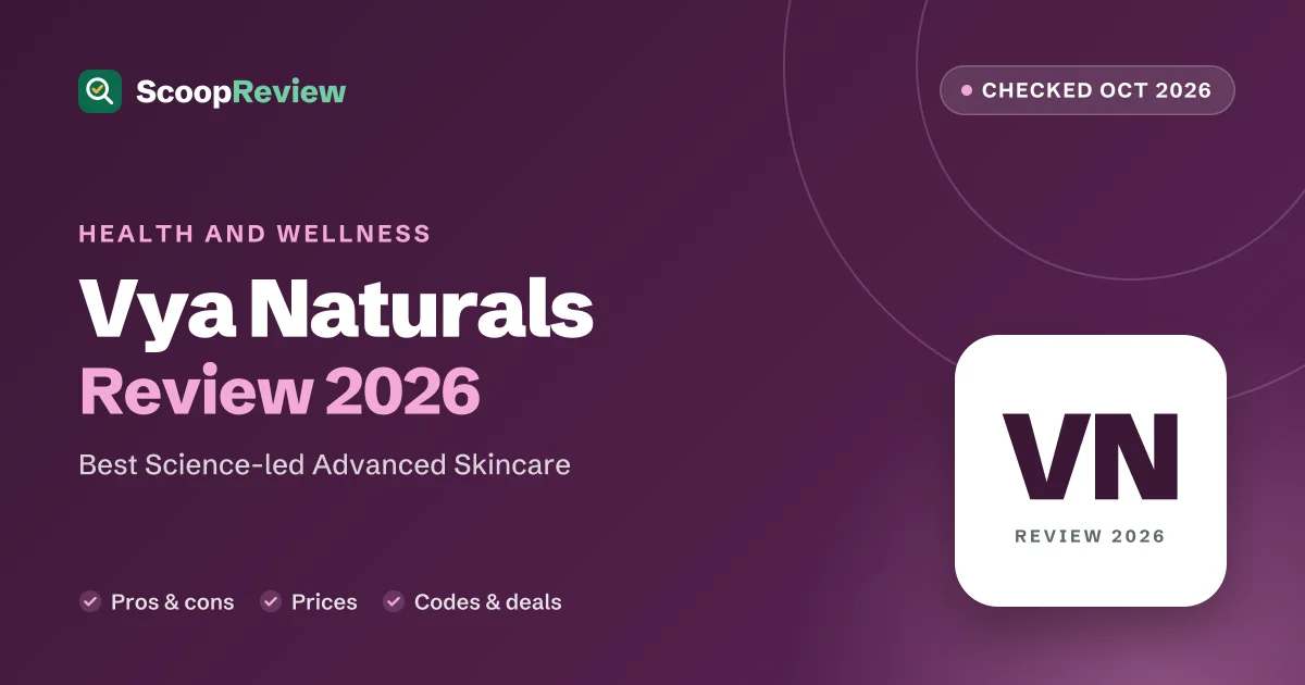 Vya Naturals review 2026
