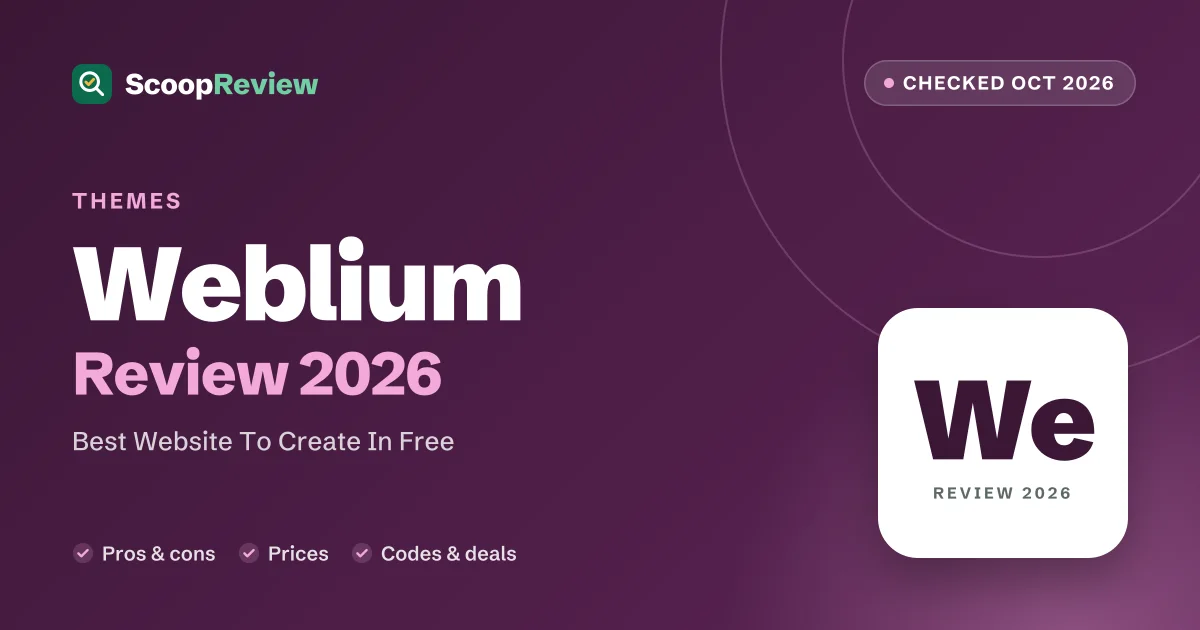 Weblium review 2026