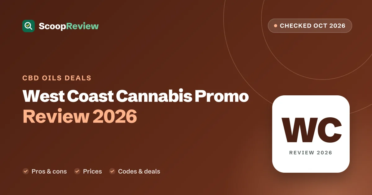 West Coast Cannabis Promo review 2026