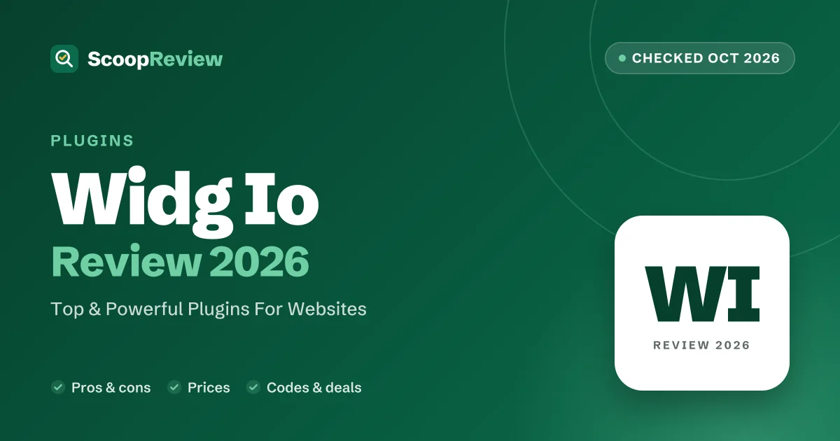 Widg Io review 2026