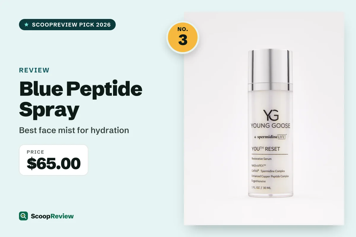 Blue Peptide Spray – Best face mist for hydration