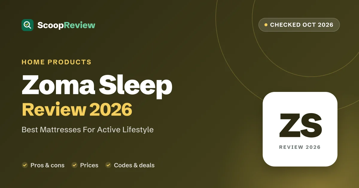 Zoma Sleep review 2026