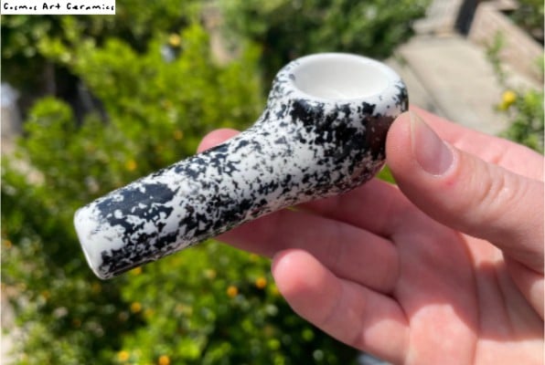 Best Girly Ceramic Pipe With Large Bowl 